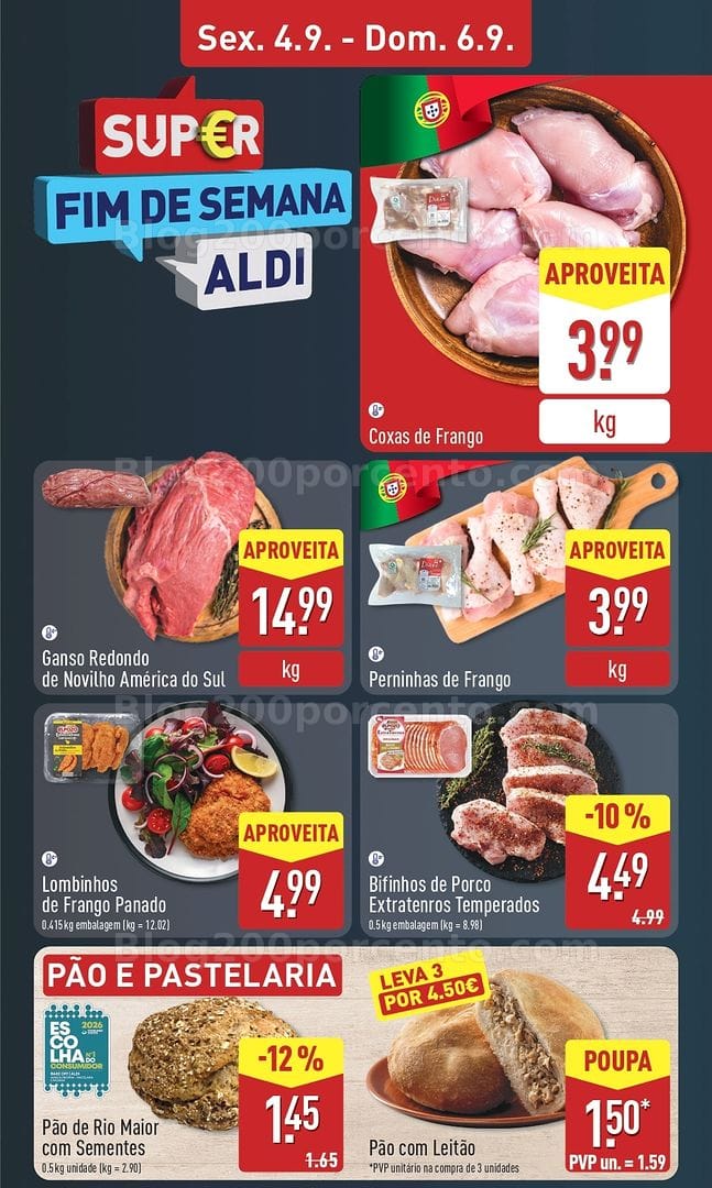 Antevisão Folheto ALDI Promoções de 31 agosto a 6 setembro